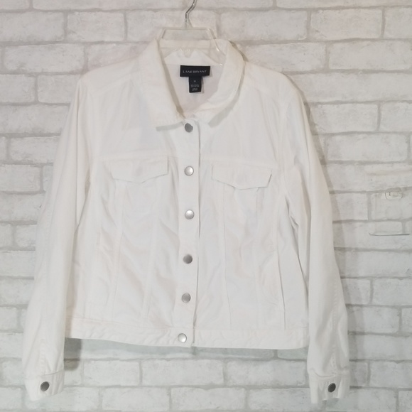 white jacket size 18